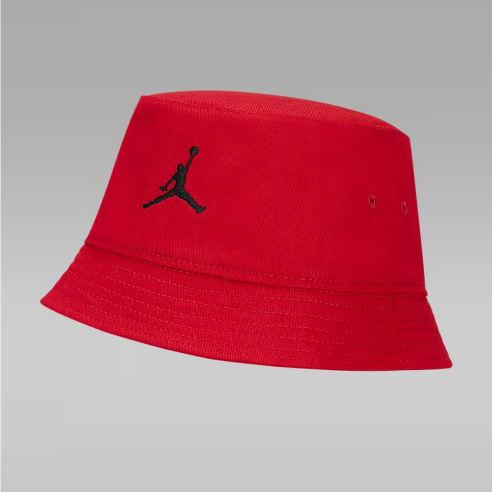 Jordan Classic Youth Red Bucket Hat